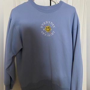 Hollister blue sweatshirt